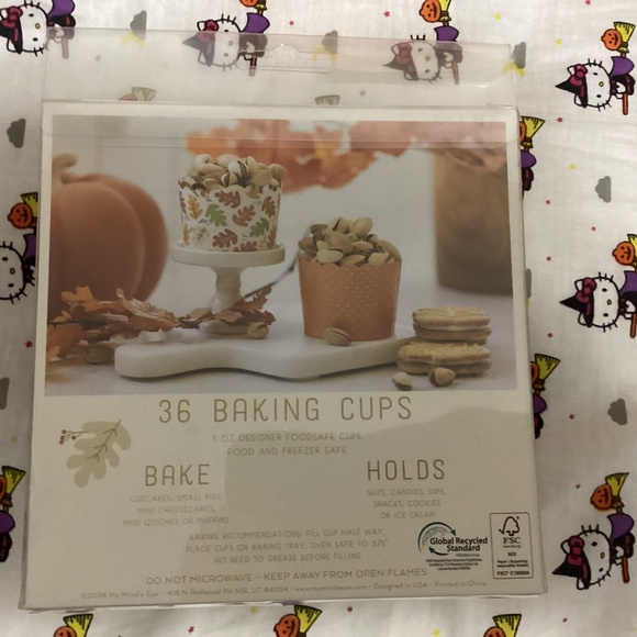 my mind's eye autumn fall baking cups NIP - Picture 2 of 2